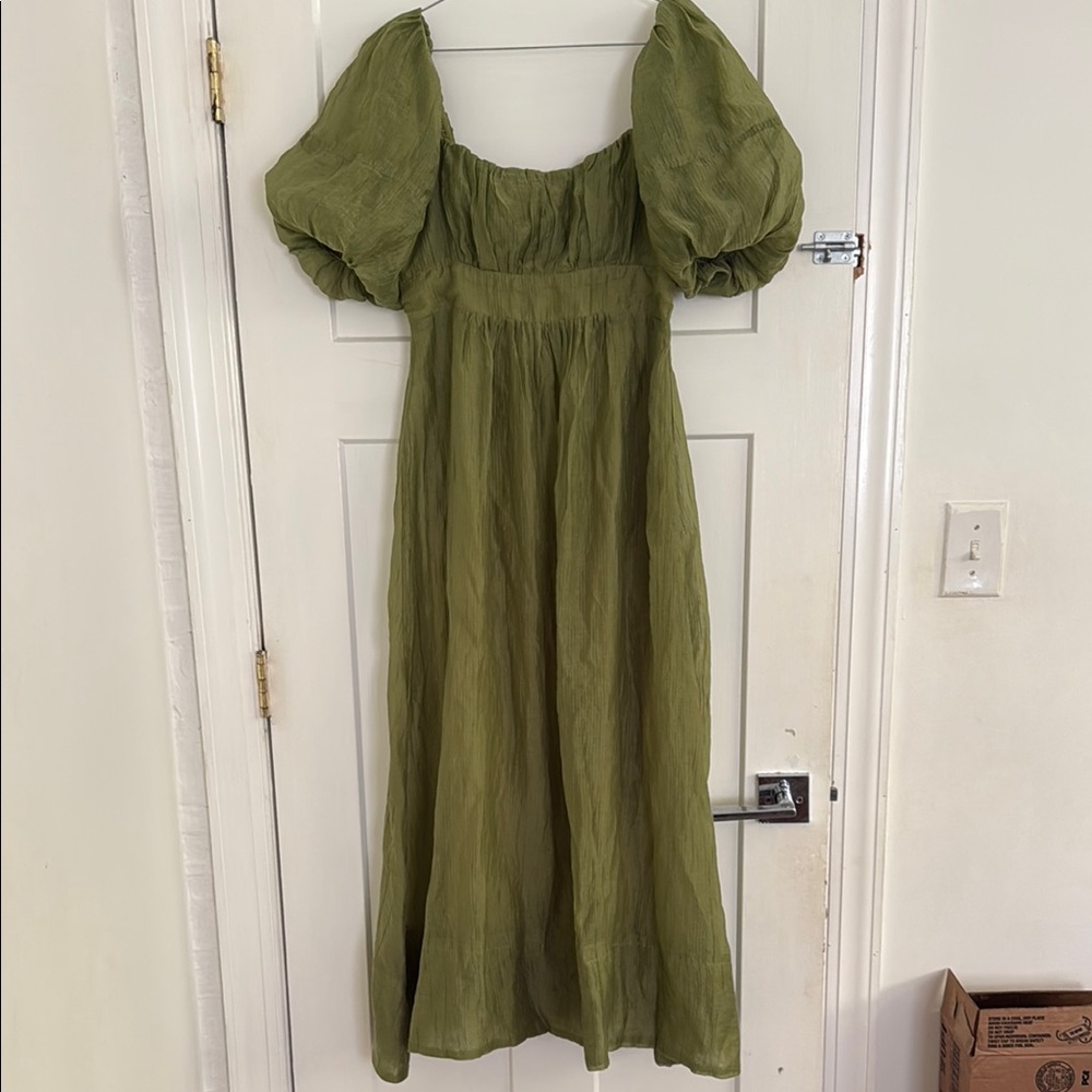 Showpo Olive Green Dress